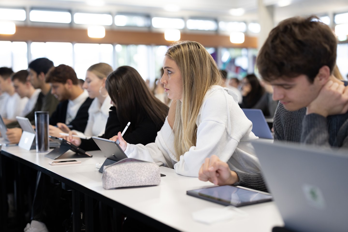 Studierende in der Vorlesung