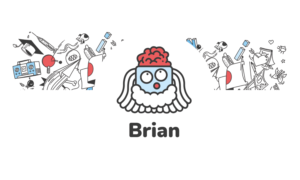 Neues Forschungsprojekt: Integrating AI chatbots into Social Learning in Higher Education Logo des Startup "Brian"